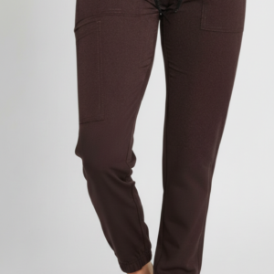 Spodnie Joggery czekolada wiskoza