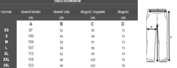 Spodnie Joggery pudrowy róż wiskoza - obrazek 4