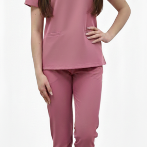 komplet pudrowy róż