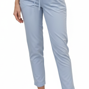 Spodnie cygaretki błękitne wiskoza