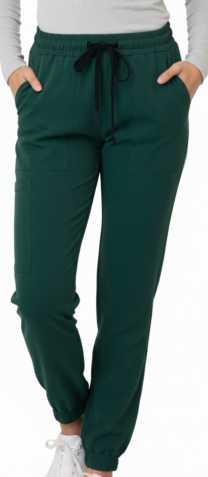 komplet Zieleń butelka wiskoza - obrazek 4