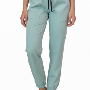 Spodnie Joggery miętowe wiskoza