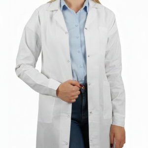 Żakiet laboratoryjny damski na napy 100% bawełna