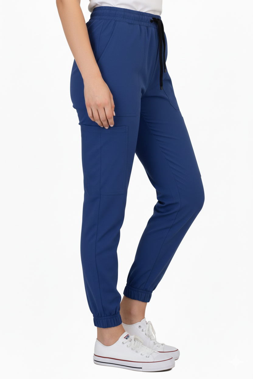 Komplet granatowy wiskoza - obrazek 3