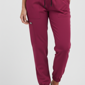 Spodnie Joggery wiśniowe wiskoza