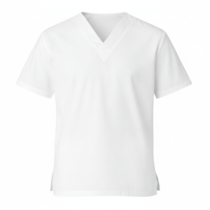 Bluza piekarska krótki rękaw 100% bawełna biała