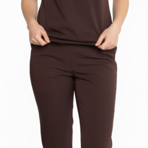 Komplet czekoladowy wiskoza