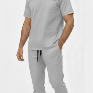 Komplet męski szary premium wiskoza