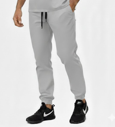 Komplet męski szary premium wiskoza - obrazek 3