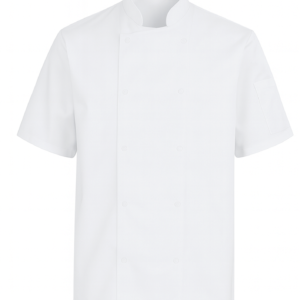 Bluza kucharska biały na napy krótki rękaw