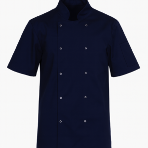 Bluza kucharska granatowy na napy krótki rękaw